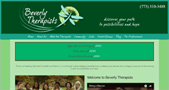 Desktop Screenshot of beverlytherapists.com