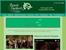 Tablet Screenshot of beverlytherapists.com